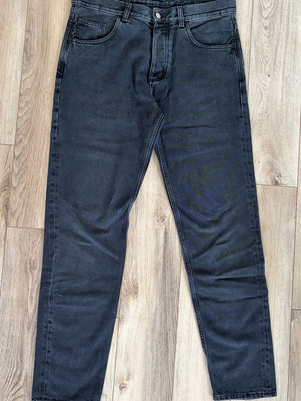 COS Washed Black Cigarette Jeans size 30x32